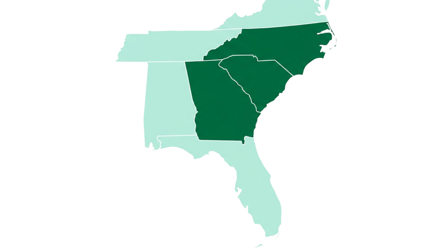 Service area: Georgia, South Carolina and North Carolina